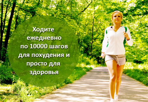 Ходьба для похудения или 10000 шагов