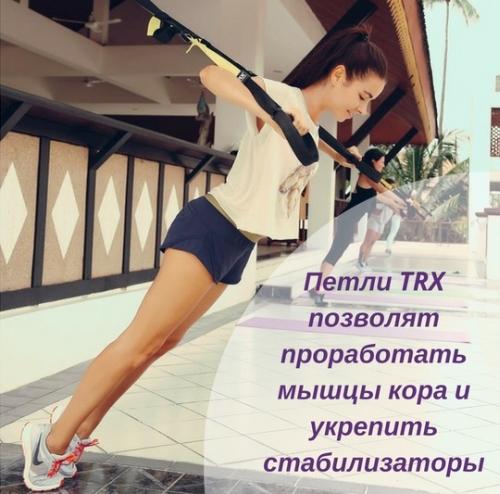 Тренировки с петлями TRX