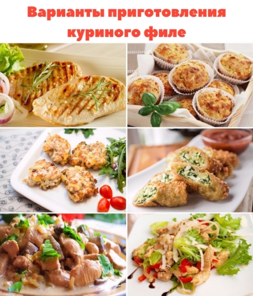 Способы приготовления куриной грудки