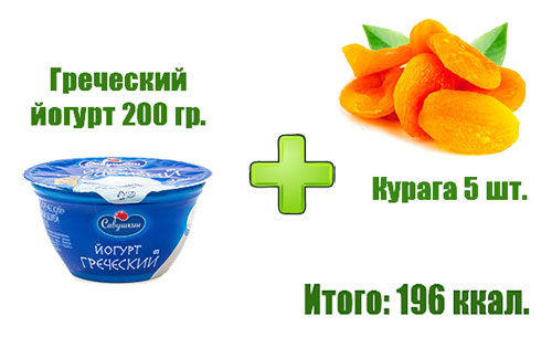 Сухофрукты с кисломолочкой