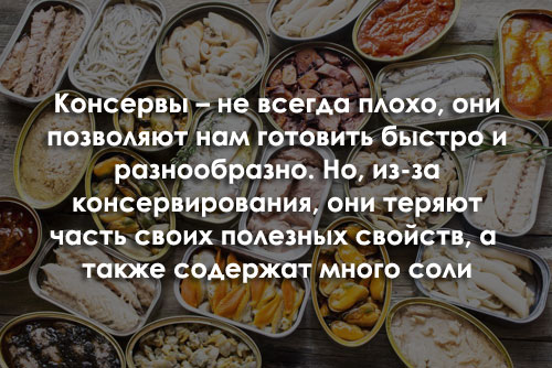 Что такое полезные и вредные продукты