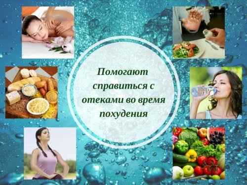 Способы избавления от воды в организме