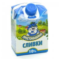 Сливки Простоквашино 10%