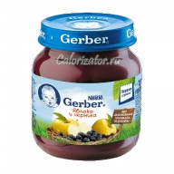 Пюре Gerber Яблоко и черника