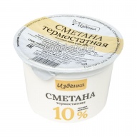 Сметана Избёнка (ВкусВилл) термостатная 10%