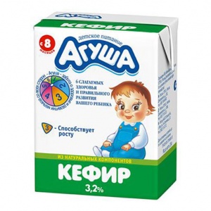 Кефир Агуша 3.2%