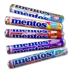 Драже жевательные Mentos