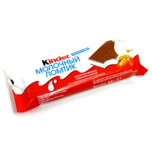 Пирожное Kinder молочный ломтик