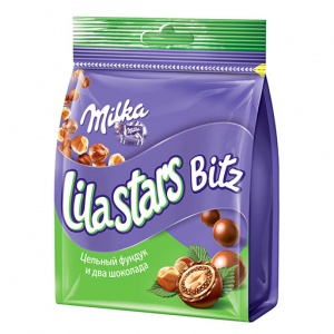 Драже Milka Lila Stars Bitz