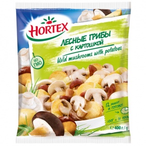 Лесные грибы Hortex с картошкой