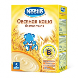 Овсяная каша Nestle безмолочная