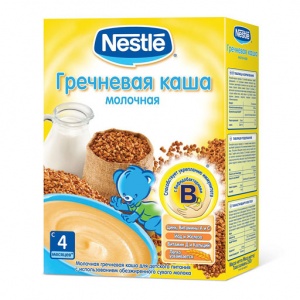 Гречневая каша Nestle молочная