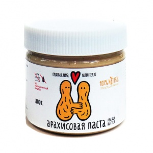 Паста арахисовая Nutbutter натуральная