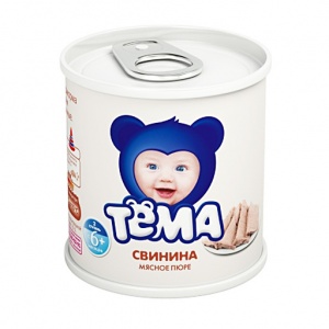 Пюре Тёма Свинина